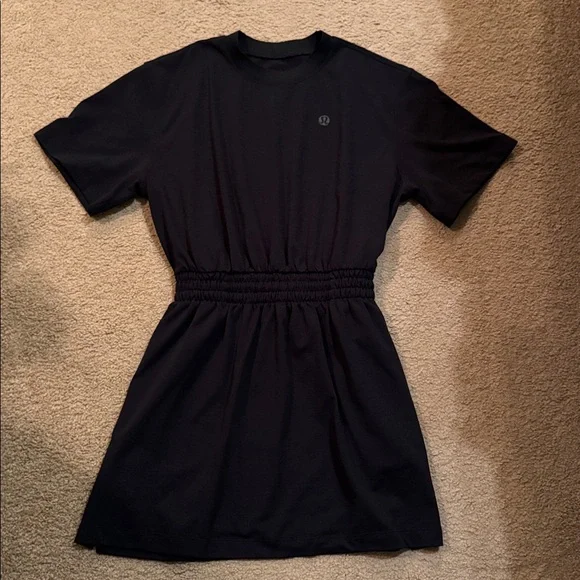 Lululemon Smocked-Waist T-Shirt Dress - Picture 5 of 9
